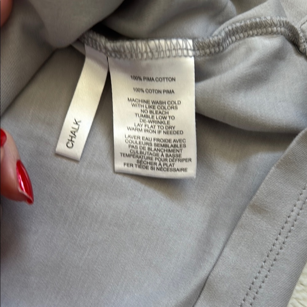 Robert Barakett | Mens Large | Light Gray Short Sleeve Tee Crew Neck 100% Cotton - Picture 3 of 7